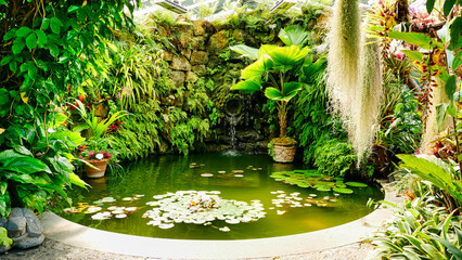 Victoria House im Giardini la Mortella in Forio auf Ischia