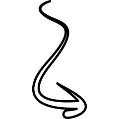 Single isolated icon with outline style icon on white background