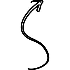 Single isolated icon with outline style icon on white background