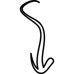 Single isolated icon with outline style icon on white background