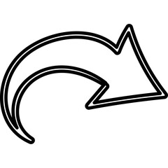 Single isolated icon with outline style icon on white background