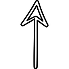 Single isolated icon with outline style icon on white background