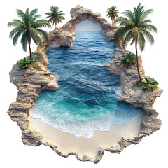 Crystal Blue Beach View