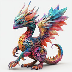 Rainbow dragon 