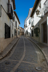 Calle empedrada de Chinchón