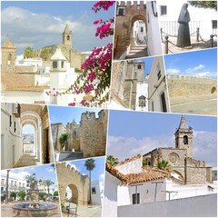 VEJER DE LA FRONTERA , WHITE TOWN IN CADIZ PROVINCE.