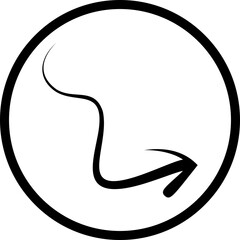 Single isolated icon with outline style icon on white background