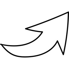 Single isolated icon with outline style icon on white background