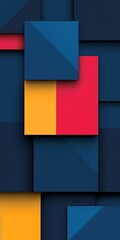 Abstract Geometric Shapes Background Design