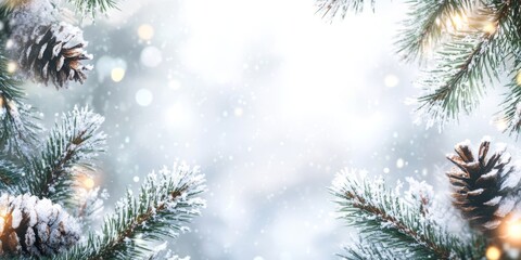 Merry Christmas and Happy New Year Holiday background. Xmas banner and web poster. Festive Greeting card