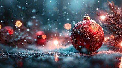 Merry Christmas and Happy New Year Holiday background. Xmas banner and web poster. Festive Greeting card