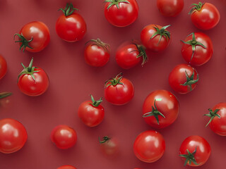 red cherry tomatoes