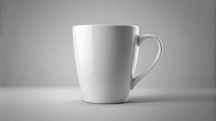 Realistic cup mock up for branding designs