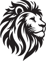 An image of a lion head vector ,  during evening using ambient lighting and a macro lens, captured with a Sony Alpha a7 III camera.