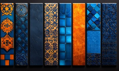 Moroccan Mosaic Mastery, a vibrant collection of intricate tile designs showcasing traditional patterns and rich colors, celebrating cultural artistry.
