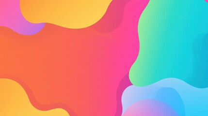 Free trendy colors soft gradient white background wallpaper
