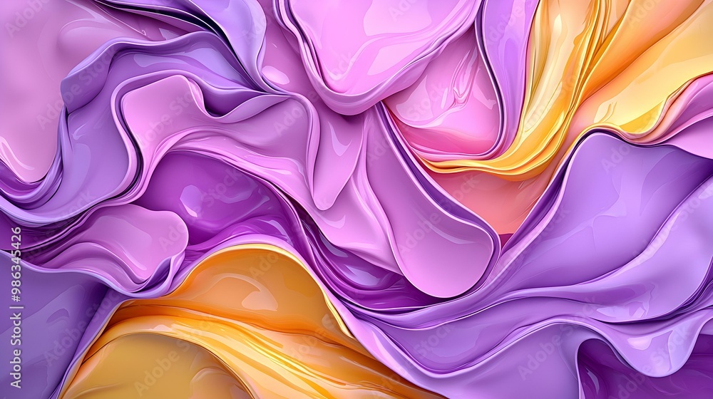 Poster psychedelic flow, swirling vibrant patterns in rich colors create a mesmerizing visual experience, e