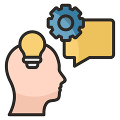 Facilitation Skills  Icon Element For Design