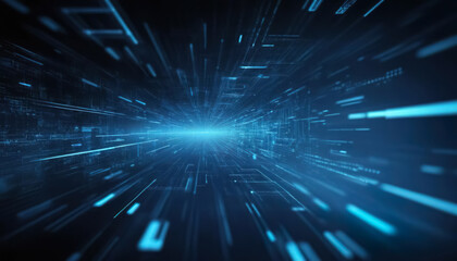 Obraz premium abstract blue background