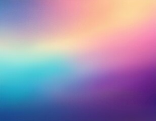 Obraz premium Soft pastel gradient with pink, orange, and blue hues