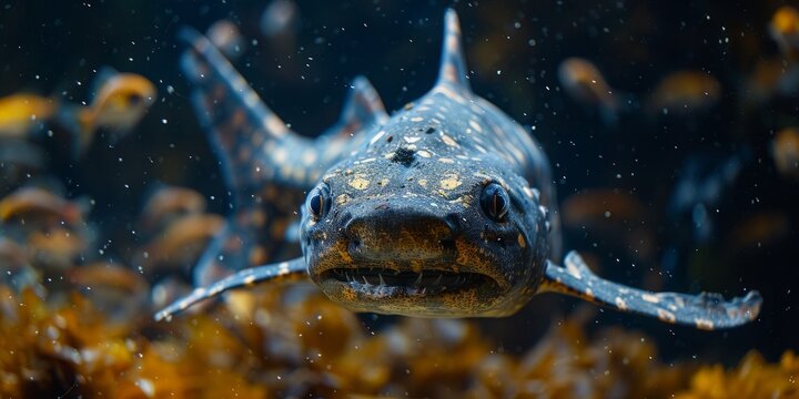 Close-up of a Spotted Dogfish Shark