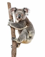 Obraz premium Koala animal isolated white background image