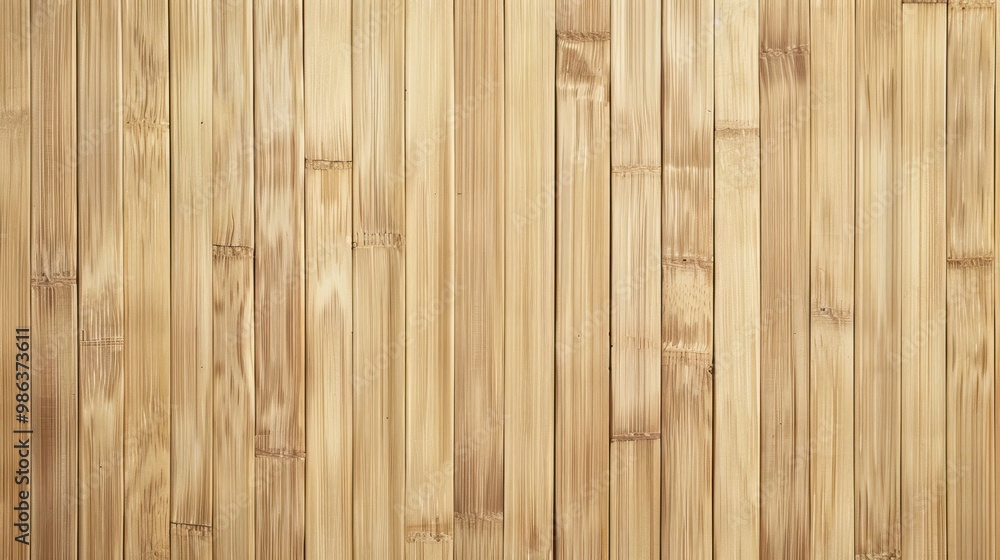 Wall mural bamboo texture background