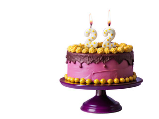 birthday cake . To celebrate the 22nd birthday