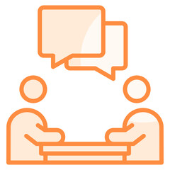 Negotiation Strategy  Icon Element For Design