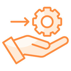 Service Orientation  Icon Element For Design