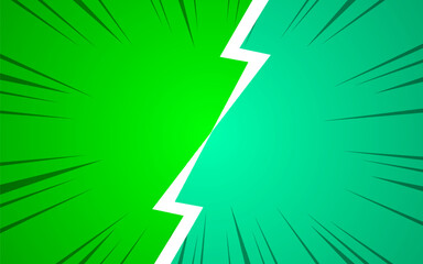 Versus comic frame. Vs comics book clash frames on halftone stripes background