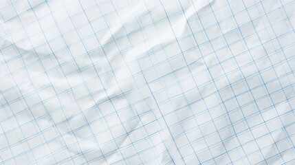 Crumpled Grid Paper