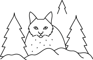 Majestic Lion Relaxing Under the Sun on the Serengeti
