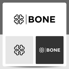 X Bone Logo Inspiration Template for your Business