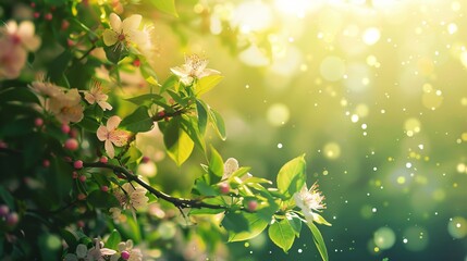 Obraz premium Art abstract spring background or summer background 
