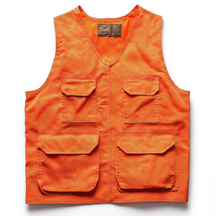 Orange Vest Isolated