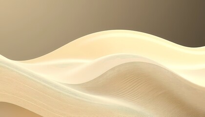 abstract creamy background with waves