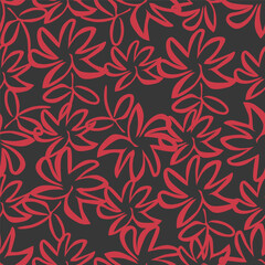 pattern, seamless, wallpaper, vector, vintage, texture, flower, illustration, design, floral, art, decoration, ornament, paper, decor, pink, damask, retro, tile, style, color, leaf, old, brown, 