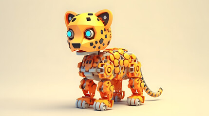 Caribou Toy 3d cartoon