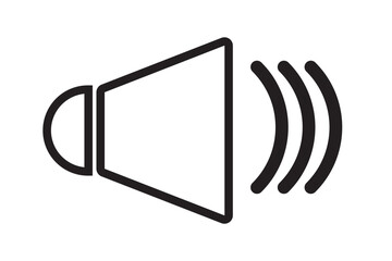 Speaker icon set illustration. volume sign and symbol. loudspeaker icon design eps 10