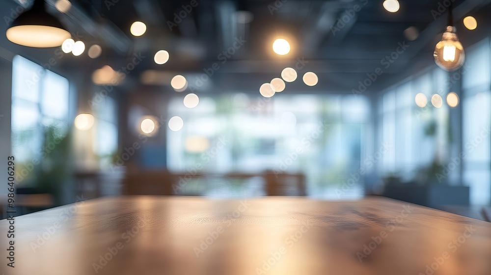 Poster defocused office background suitable for presentation backdrops this abstract image offers a profess