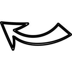 Single isolated icon with outline style icon on white background