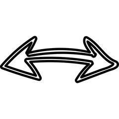 Single isolated icon with outline style icon on white background