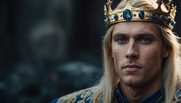young medieval king, legend of king arthur