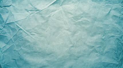 Obraz premium Abstract Blue Crumpled Paper Texture Background
