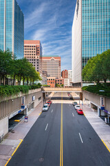 Hartford, Connecticut, USA Downtown Cityscape