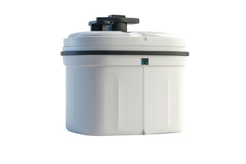 Smart rainwater harvesting system with sensor controls, innovative design,Isolated on transparent background