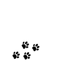 Animal Footprint Silhouette