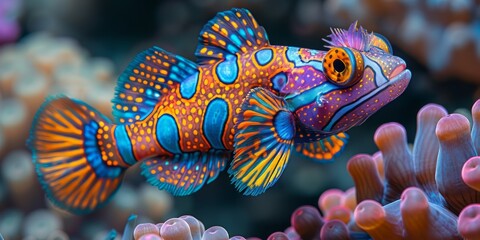 Fototapeta premium Mandarin Fish