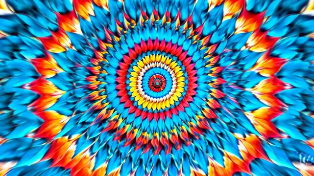 abstract background in colors and patterns for National Indigenous Peoples Day Canada	